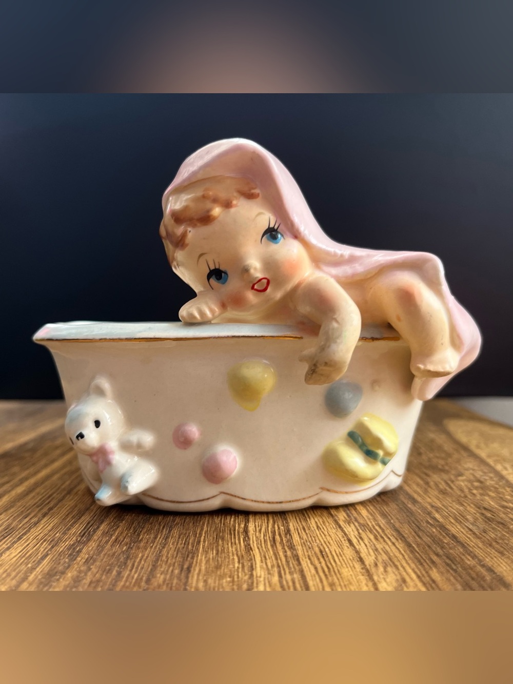 Vintage Napco Japan planter/container 1950’s